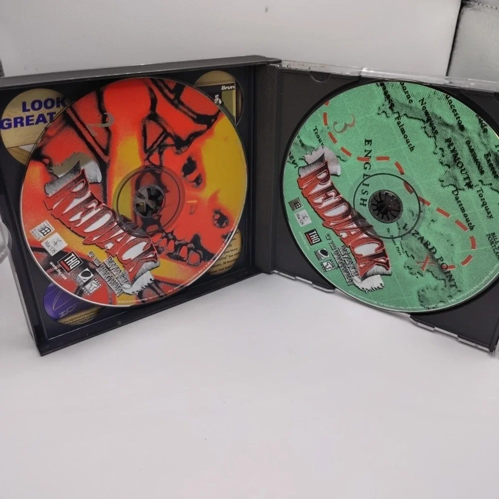 Red Jack Revenge of Brethren Windows 95 Mac OS PC Game Cyberflix 1998 Sealed‎